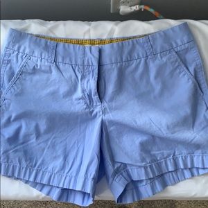 Sky blue J Crew shorts